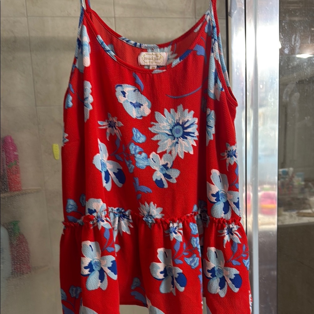 Mudpie Ruffle Tank